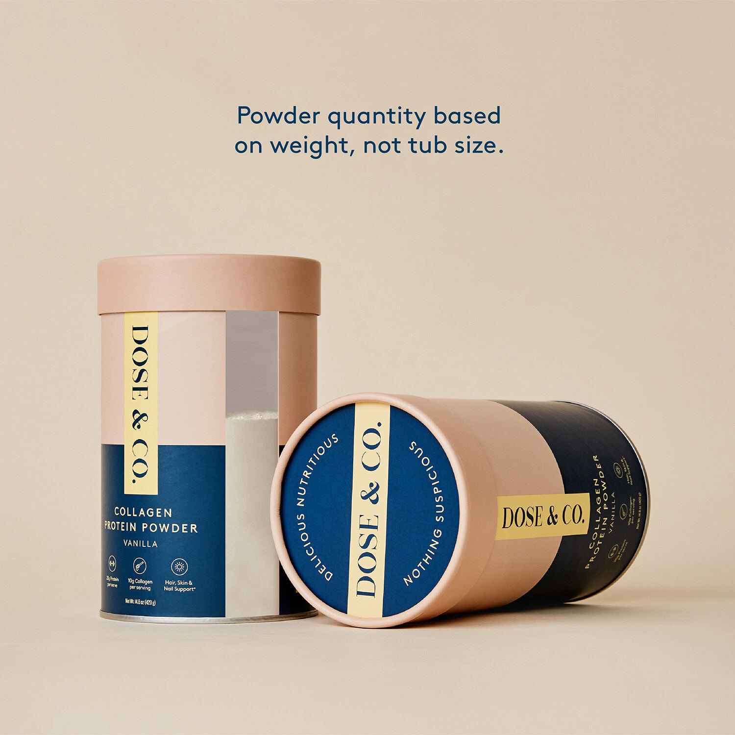 597621 Dose & Co. Enjoy Dose & Co. Collagen Protein Powder Vanilla